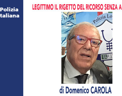 LEGITTIMO IL RIGETTO DEL RICORSO SENZA AUDIZIONE (Cass.Civile 6313/2020) di D.Carola