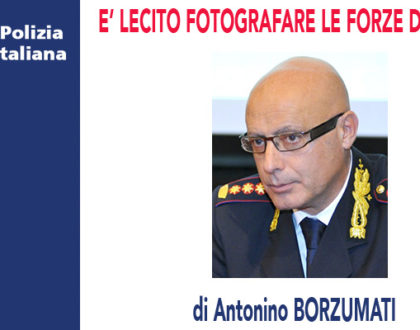 SI PUO' FOTOGRAFARE LA POLIZIA di A.Borzumati