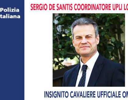 SERGIO DE SANTIS È CAVALIERE UFFICIALE